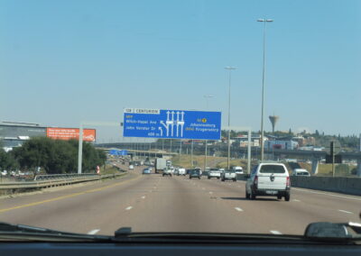 Road in Johannesburg