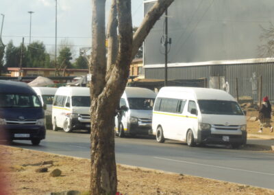 Taxis in Johannesburg