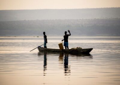 River boats Congo River