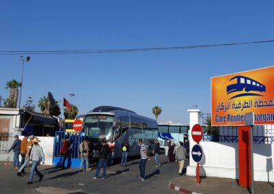 Intercity bus station Inezgane, Morocco