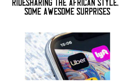 Ridesharing The African Style, Some Awesome surprises