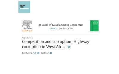 Competition and corruption: Highway corruption in West Africa